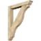 Ekena Millwork Funston Traditional Rough Sawn Bracket w/ Offset Brace, Douglas Fir, 6"W x 36"D x 44"H BKT0604X36X44FST01RDF - alternate 1